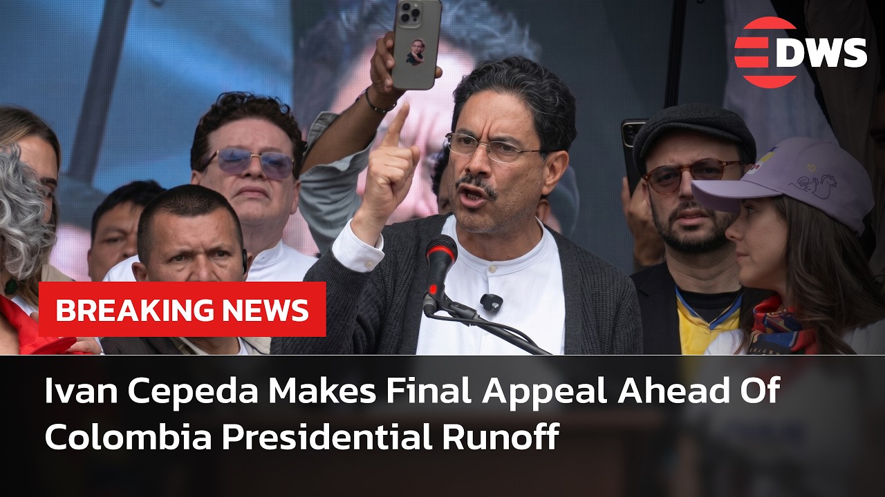 FULL RALLY: Ivan Cepeda Addresses Massive Crowd Ahead Of Colombia Runoff Election | AC14
