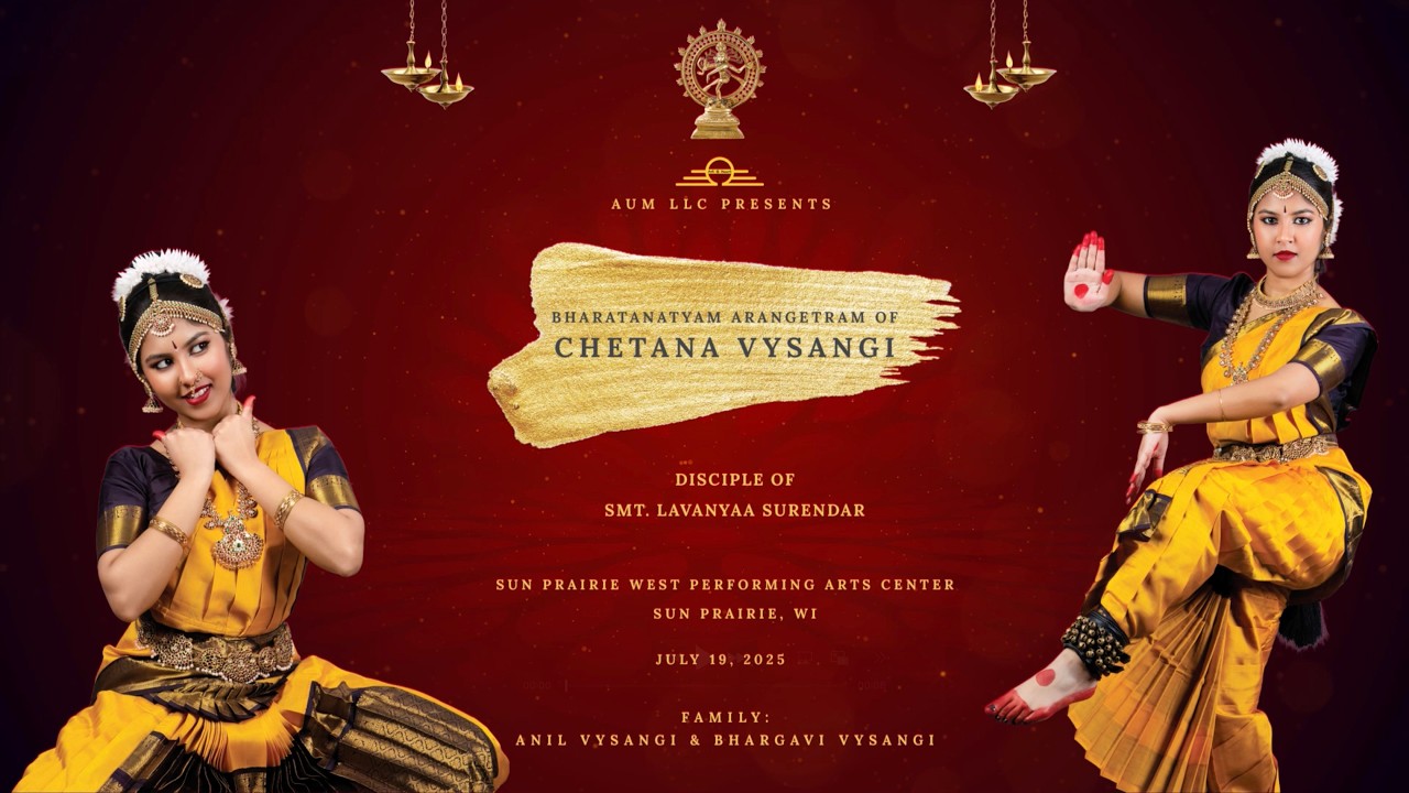 Chetana Vysangi's Arangetram (Highlights with Intro/Outro)