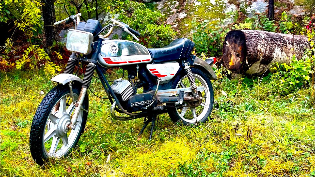 Andra videon i serien: Renovering av en #veteranmoped.  #veteranmoped #moped #z&uuml;ndapp #50cc #70cc