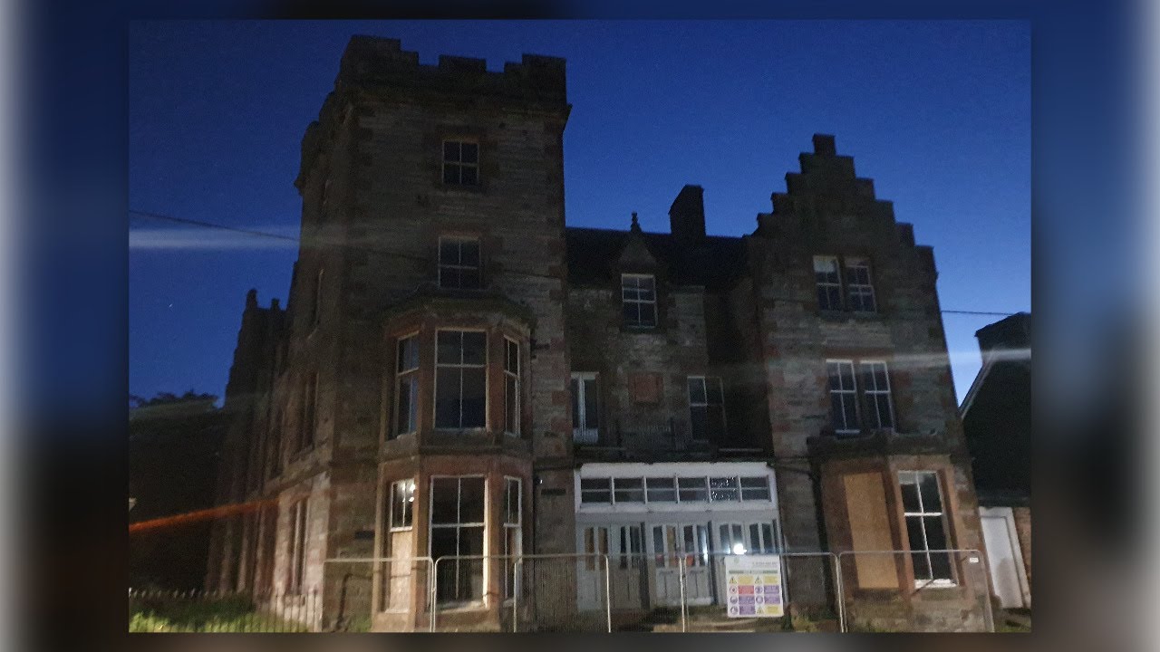 Abandoned Hotel with Tower - Urbex Scotland