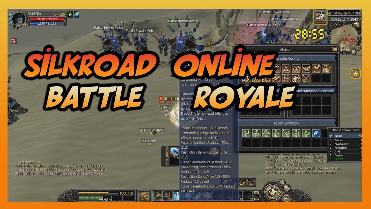 SİLKROAD ONLİNE BATTLE ROYALE [EXSRO]