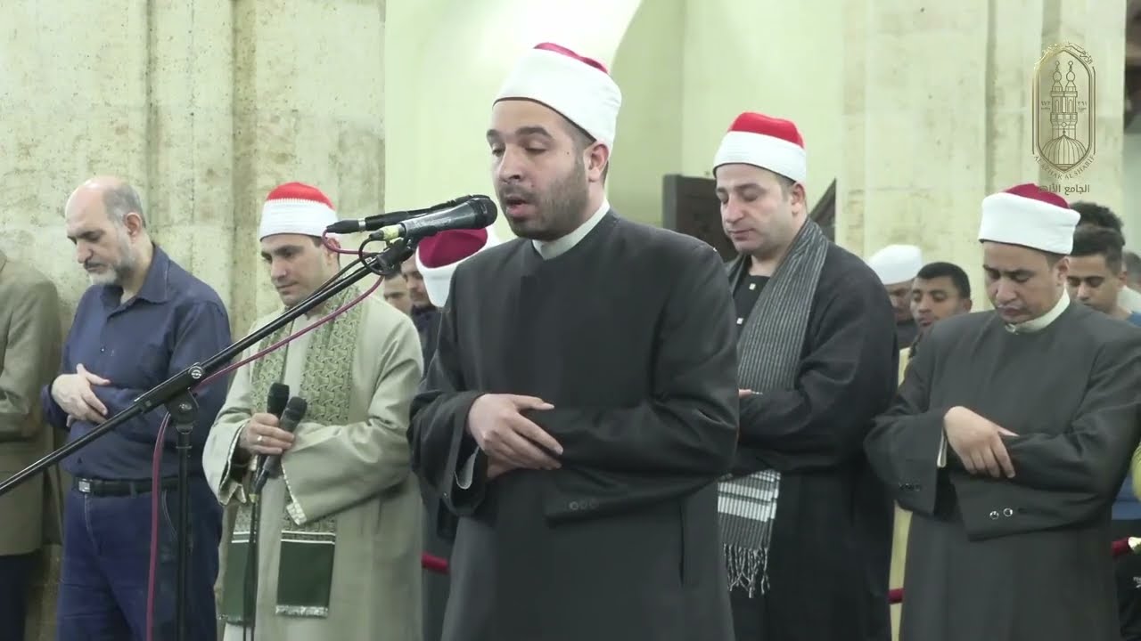 صلاة فجر الاثنين 24 11 2025 من الجامع الازهر / جميل هدوء التلاوة واجمل دعاء  القارئ 🍂❄️