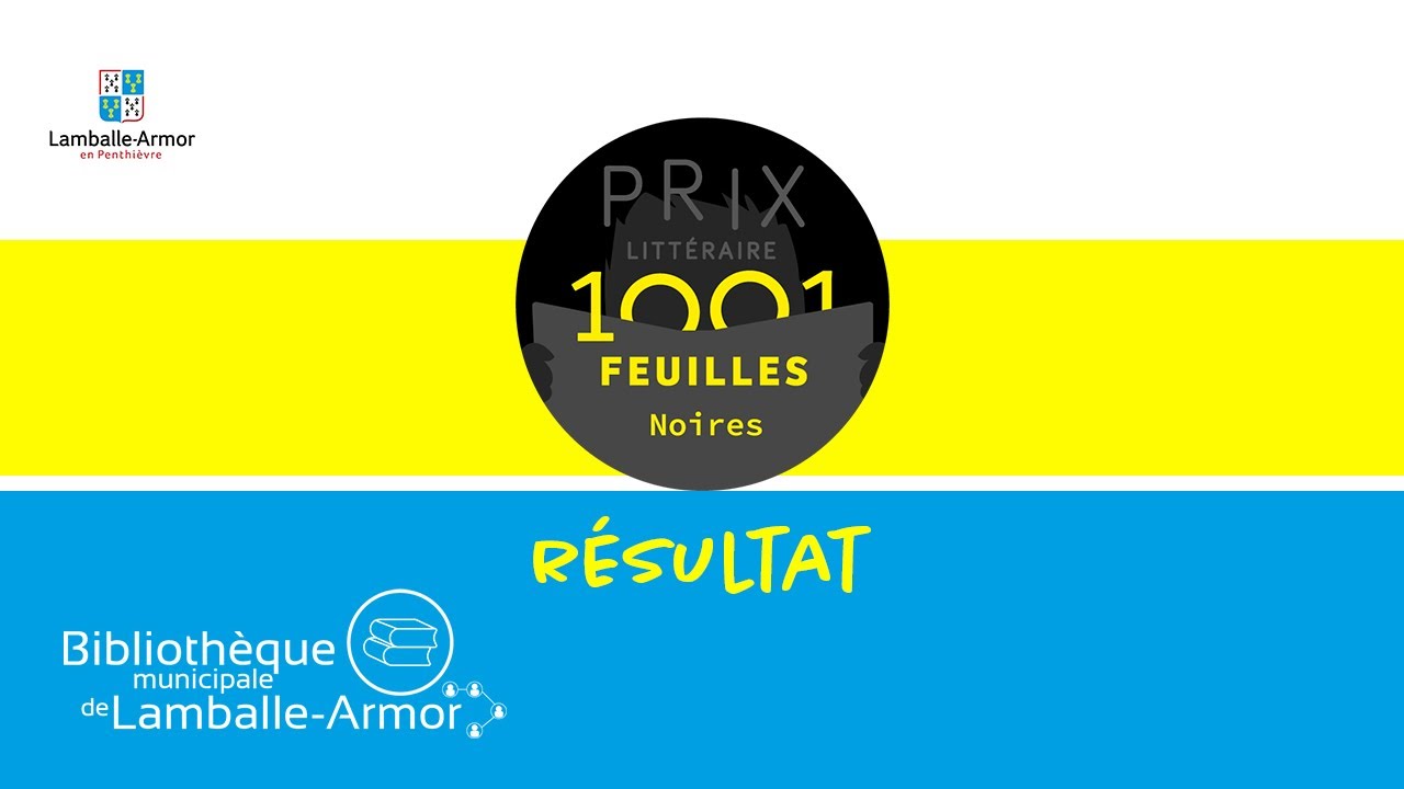 Résultat Prix littéraire 1001 Feuilles Noires 2021