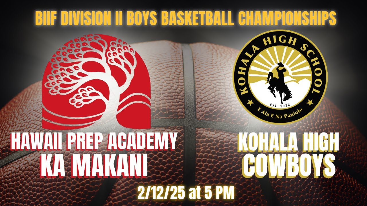 2/12/2025 HPA vs Kohala - Division II BIIF Boys Basketball Championships