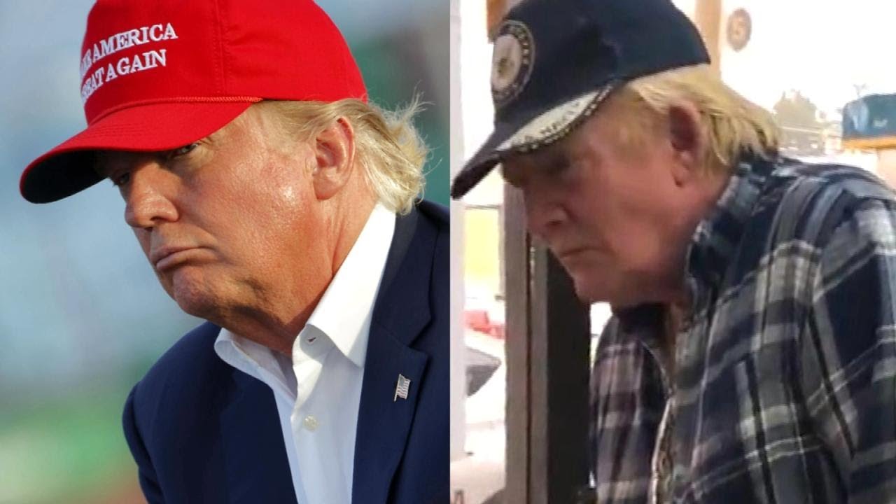 President Trump’s Doppelganger Spotted at Gas Station