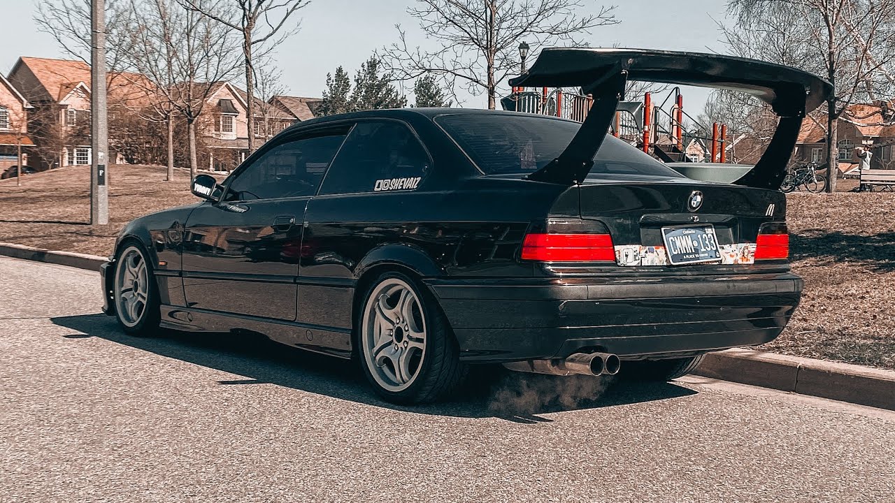 BMW E36 Big Country Lab Wing Install