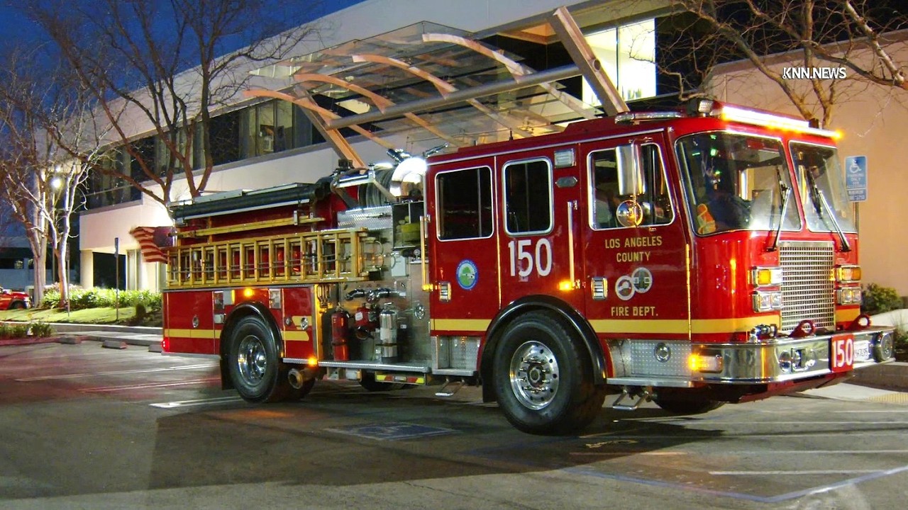 Hazmat Task Force Responds to Industrial Building in Santa Clarita