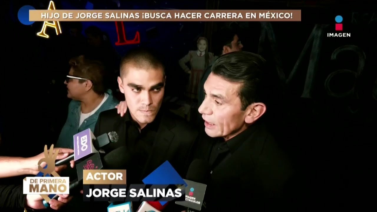 Hijo de Jorge Salinas llega a M&eacute;xico para iniciar su CARRERA | De Primera Mano