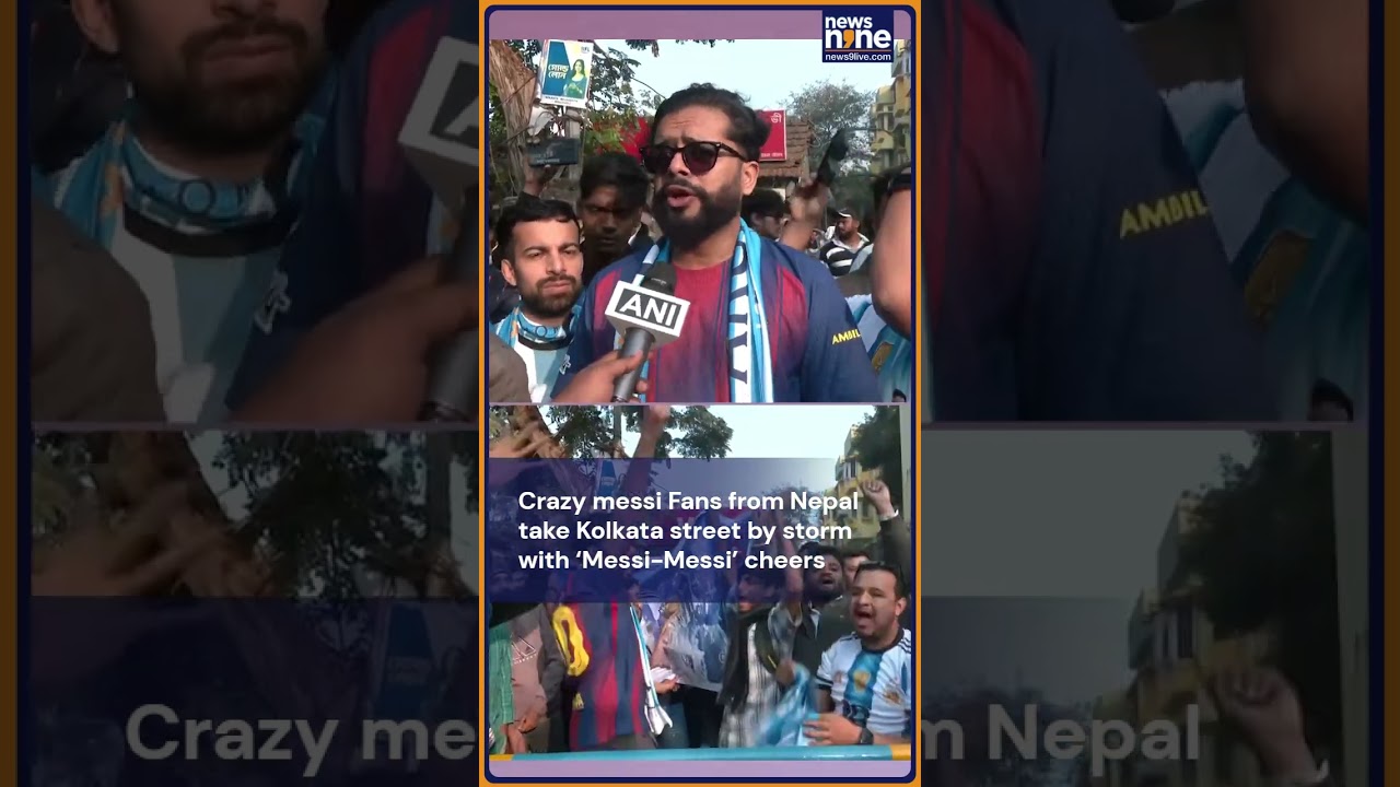 Crazy Messi Fans From Nepal Take Over Kolkata Streets With Loud &lsquo;Messi-Messi&rsquo; Chants