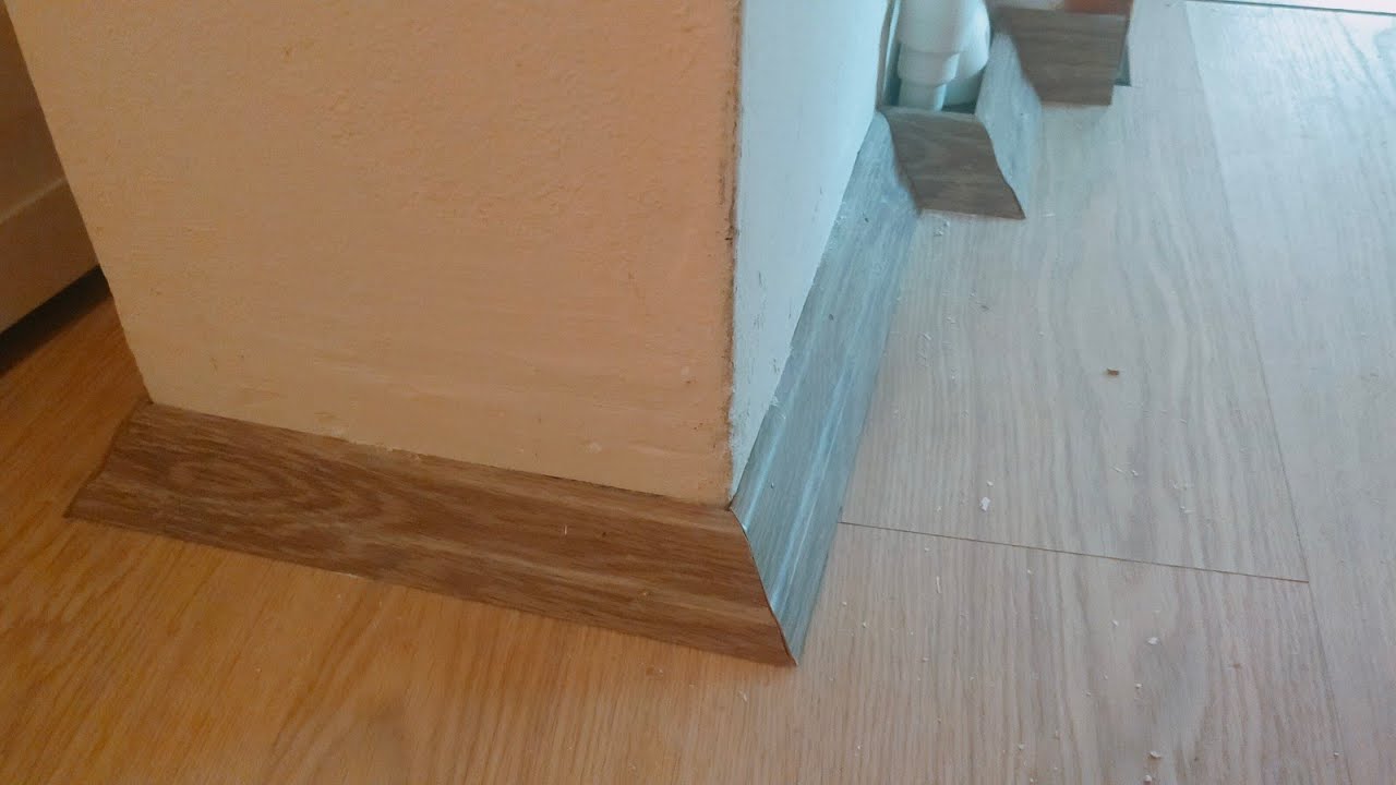 45/90  Derece Kesim Süpürgelik  Laminat parke inşaat işleri