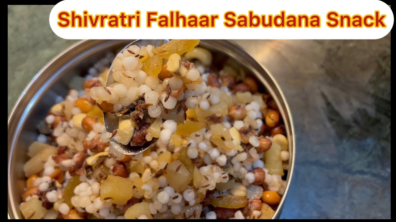 Shivratri Falhaar Sabudana Snack #falhari #healthyrecipes #shivratri #sabudana #snakcs #indianfood 