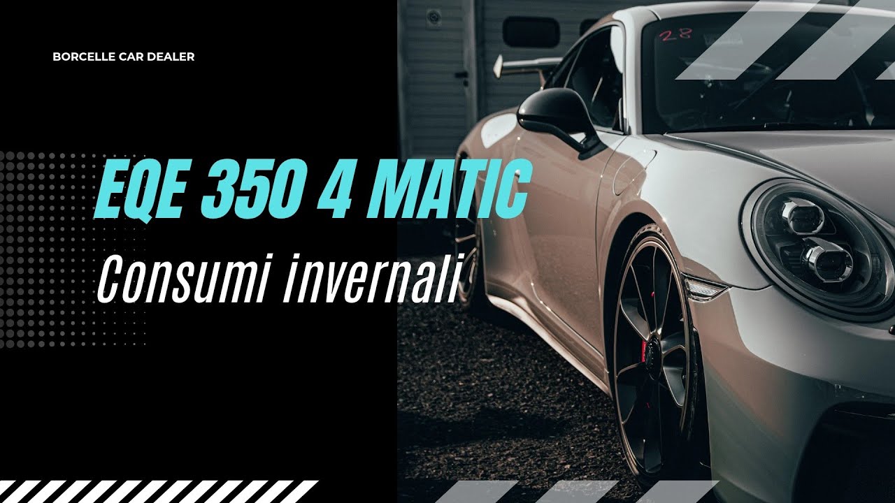 Mercedes EQE 350 4 Matic Consumi invernali zero gradi 