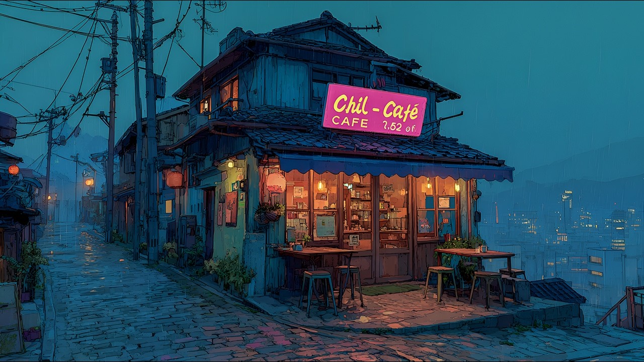 90s Rainy Midnight Mood 🌙 Soft Lofi for Study, Work & Night Rest