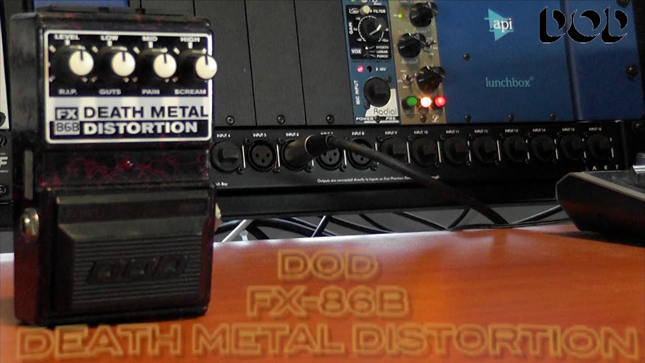 How Bad Is It? DOD FX-86B Death Metal Distortion