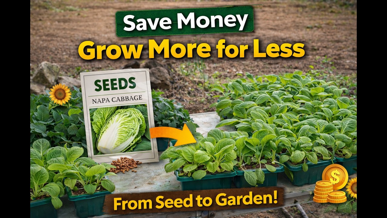 From Seed Tray to Garden Bed: Growing My Own Plants at Home #gardening #growyourfood