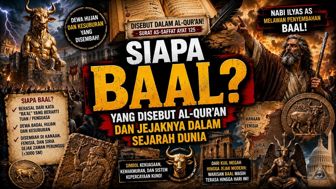 Siapa Baal? yang Disebut dalam Al-Qur’an dan Jejaknya dalam Sejarah Dunia