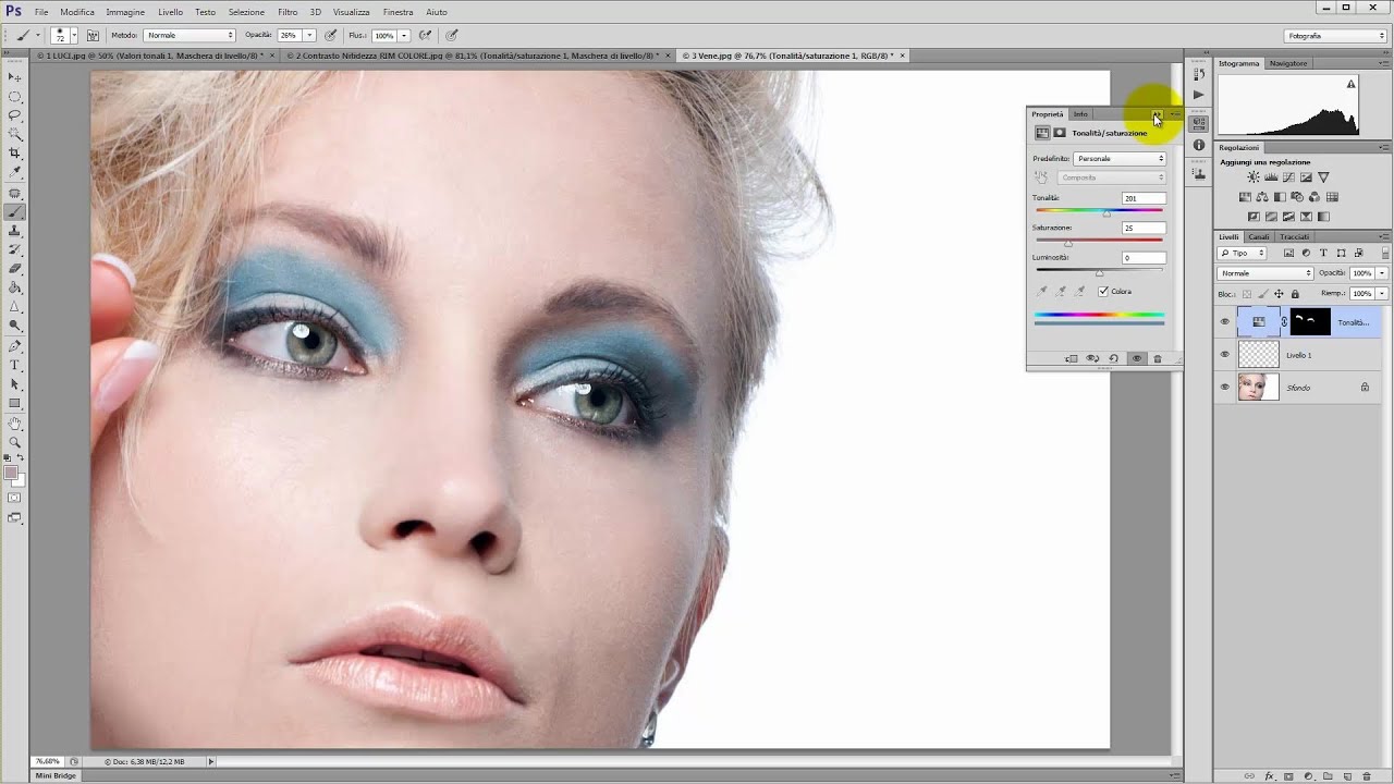 17) Fotoritocco: Ritocchiamo gli Occhi - Photoshop - Tutorial Italiano