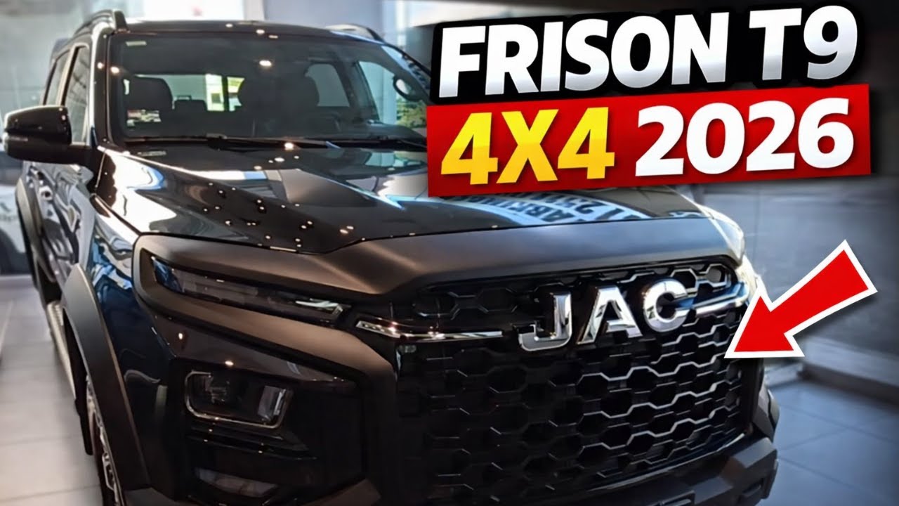 JAC Frison T9 4x4 2026 года 🚘 Пикап, который всех удивляет? | Обзор