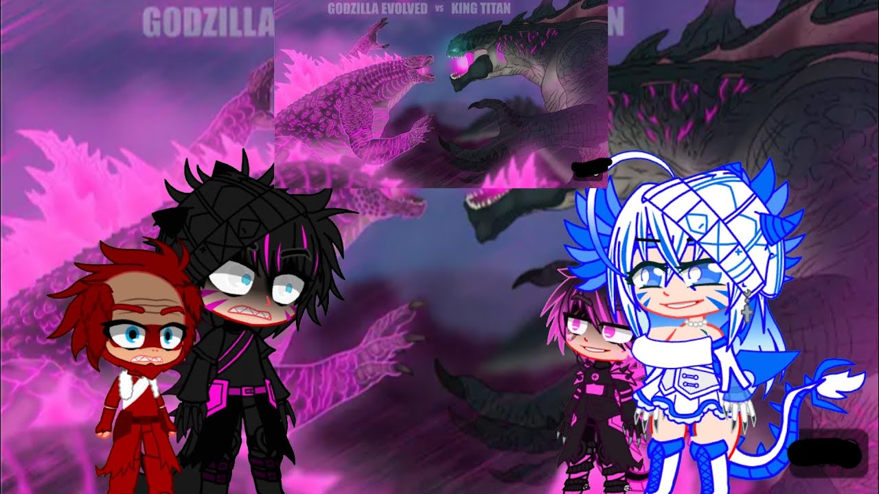 Kaijus reagir Evolved Godzilla vs King Titan@RodrigoR.D.G