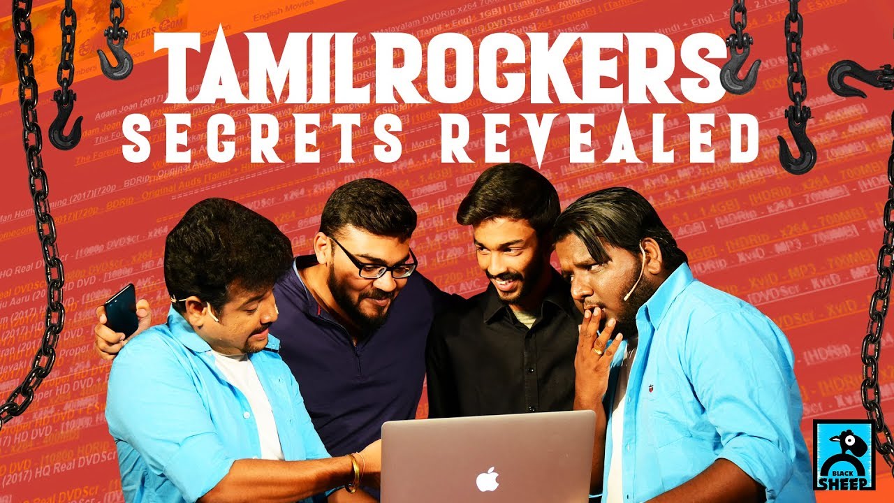 Tamil Rockers Secret Revealed | HACKERS #3 |Chutti & Vicky Show | Black Sheep