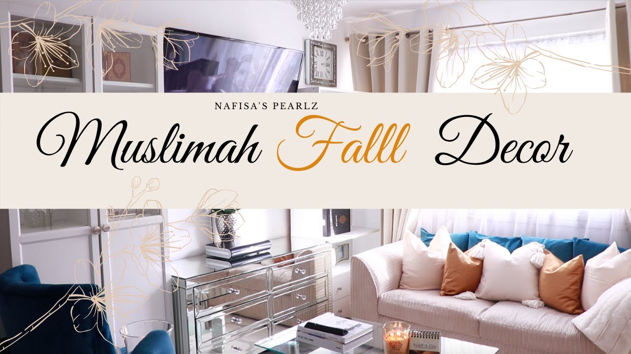 MUSLIMAH FALL/AUTUMN DECORATE AND COOK WITH ME