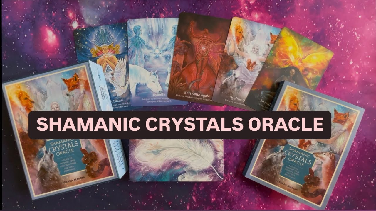 Shamanic Crystals Oracle | ⭐️Pre-Release⭐️| Full Flip Through