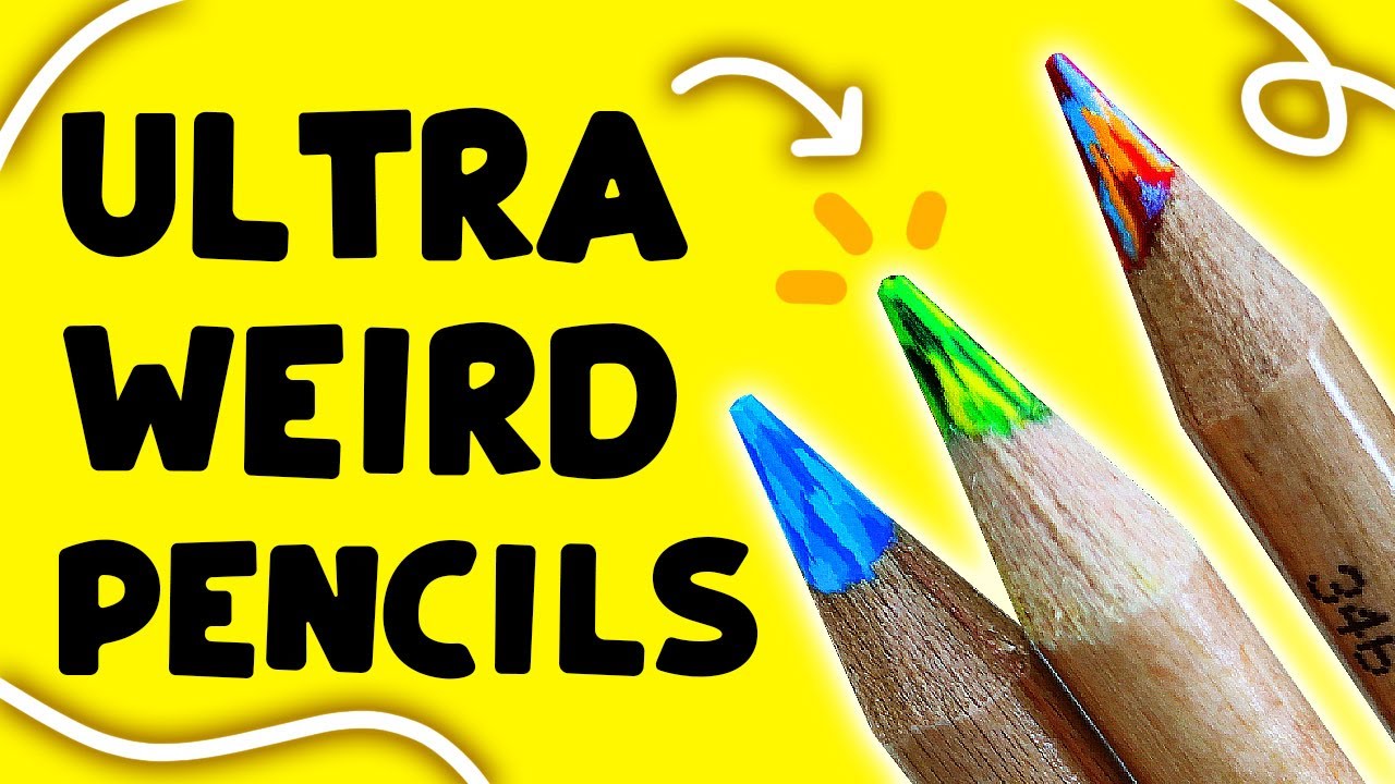 STRANGE MULTICOLORED PENCILS?! // Paletteful Packs Unboxing