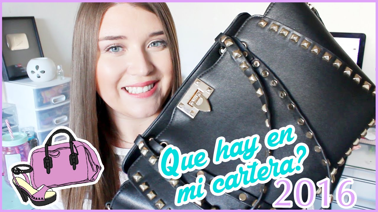TAG: QUE HAY EN MI CARTERA? 2016