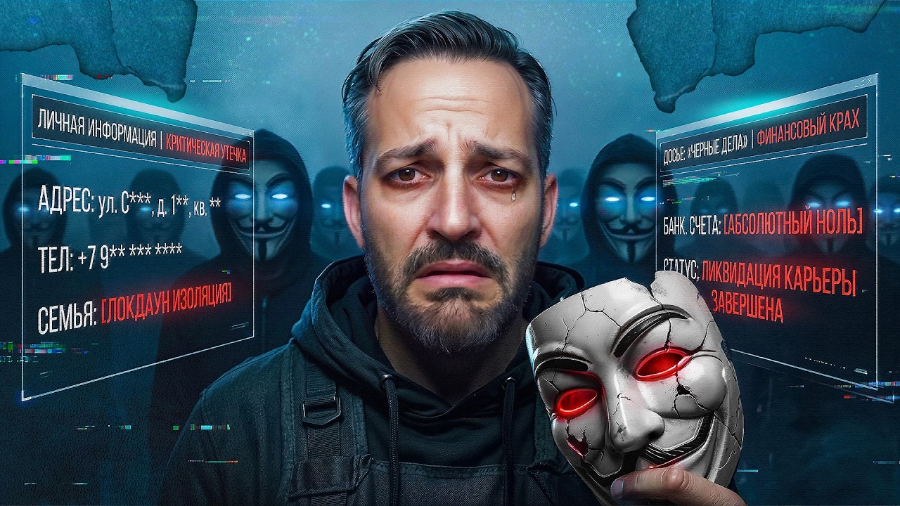 Он Решил Разоблачить Anonymous&hellip; и Это Было Ошибкой