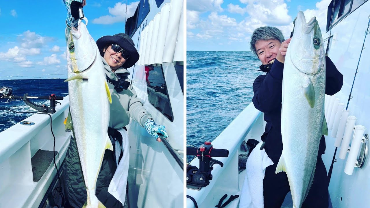 玄界灘で落とし込み釣り