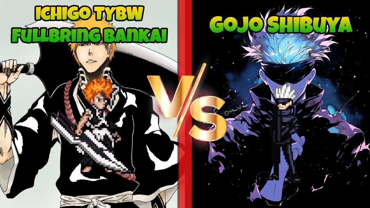 Jump Force MUGEN Ichigo TYBW Fullbring Bankai vs Gojo Shibuya