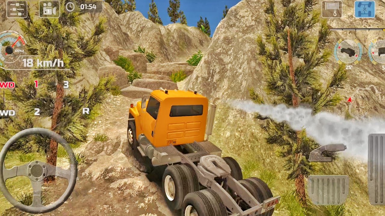 Offroad Drive Desert Gameplay - Realistic Offroad Truck Driving Simulator - Indian Gameplay