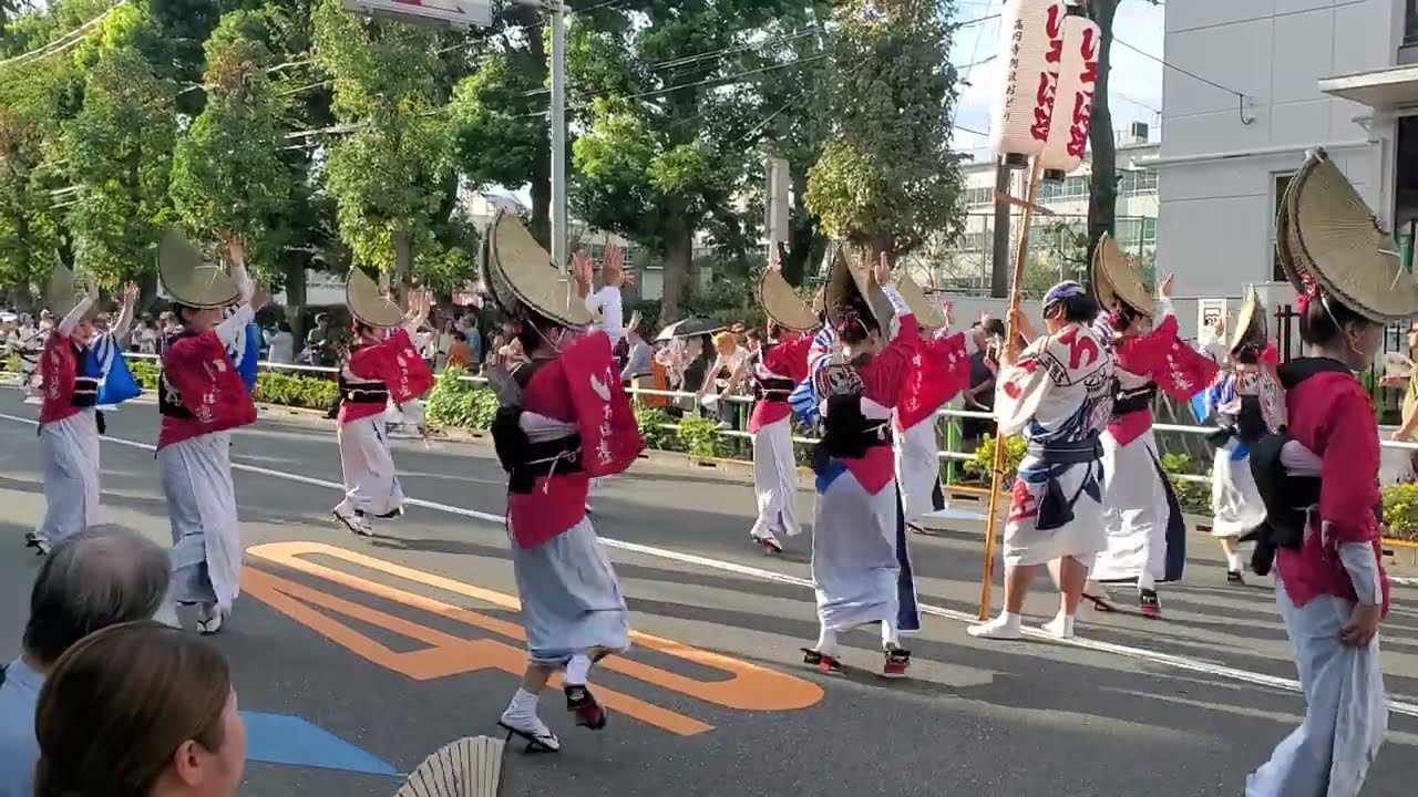 【いろは連】20250914 阿波高 高一中央通り商店会