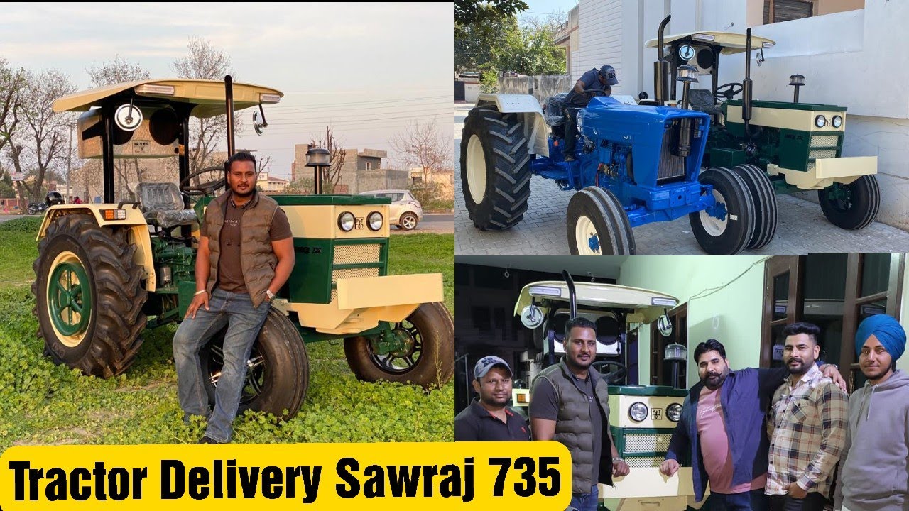 Swaraj 735 Delivery | Tractor Restoration | Old is Gold | Ford 3600 Modify | Tractor Alloys and tyre