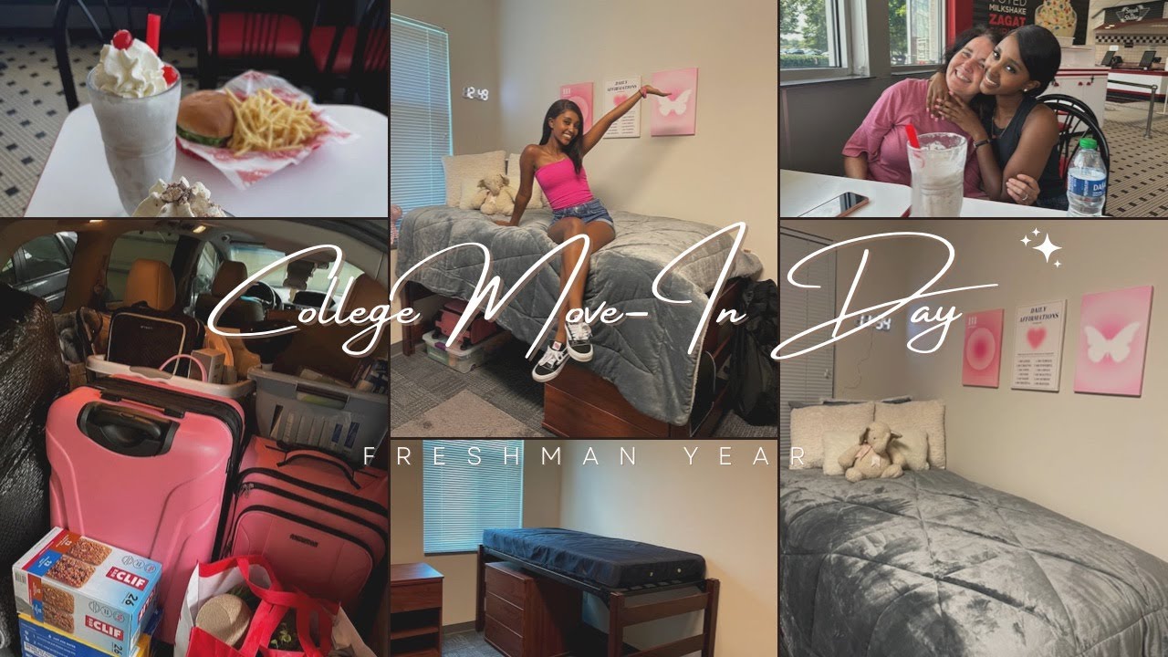 College Move-In Day VLOG + Dorm Tour! (Freshman Year)