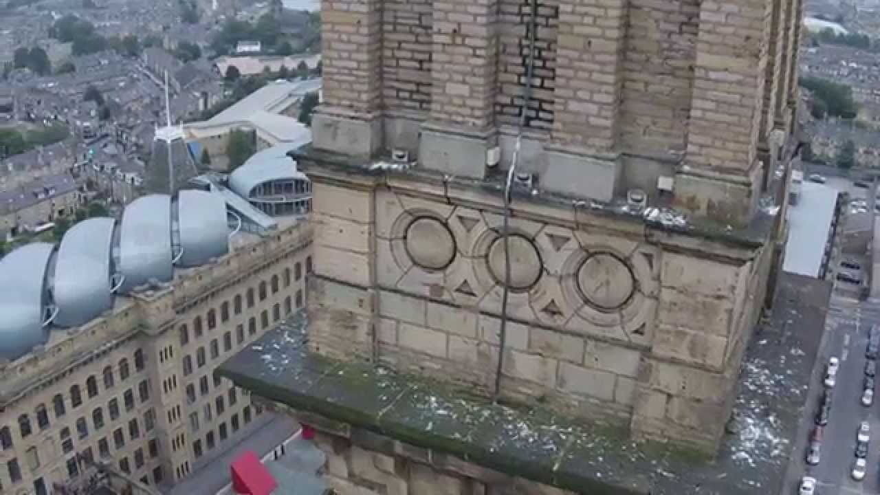 Listers mill chimney Dji inspection bradford