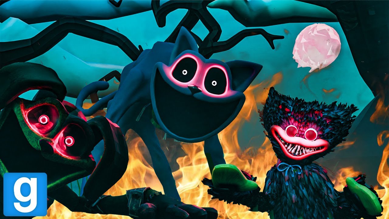 I have NEVER been THIS TERRIFIED of CATNAP!! | Gmod Hide N Seek