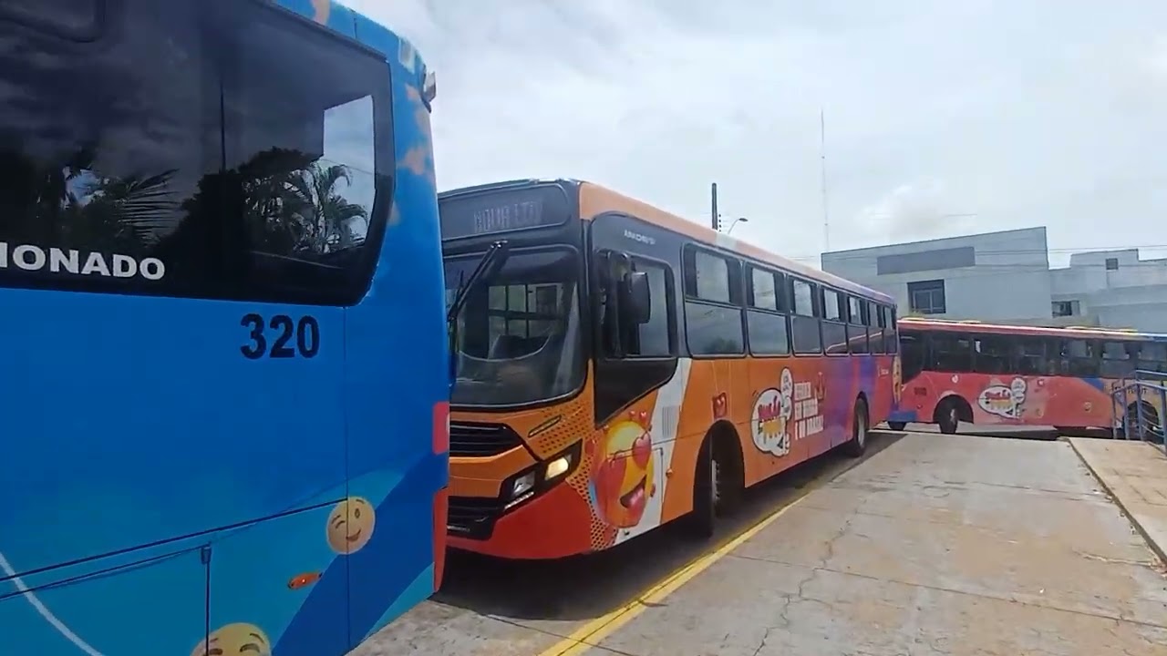 Terminal Central de, ônibus urbano de Ituiutaba MG!! Rodoviária de Ituiutaba MG.
