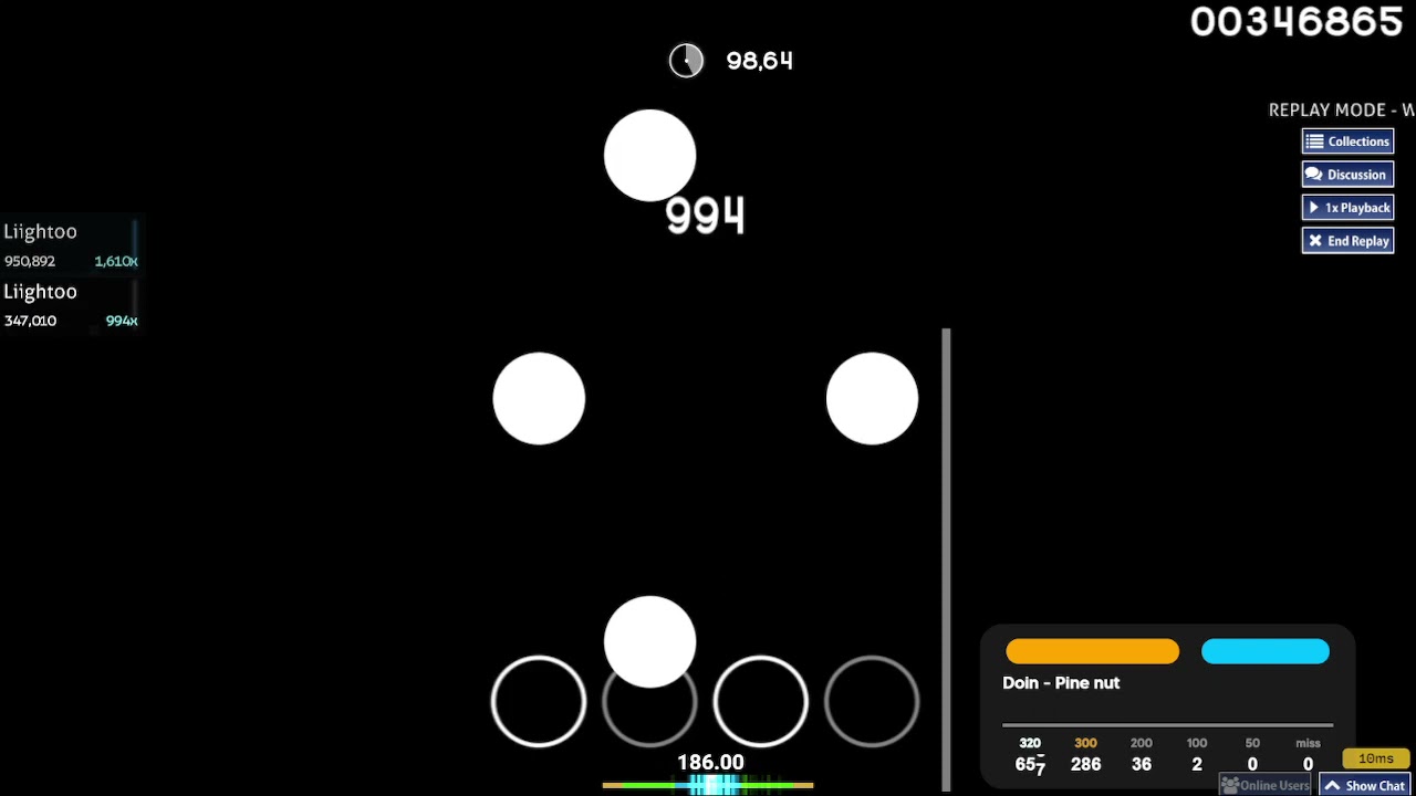 Liight00 | Doin - Pine Nut [ATTang's Lv.27] 98,51%