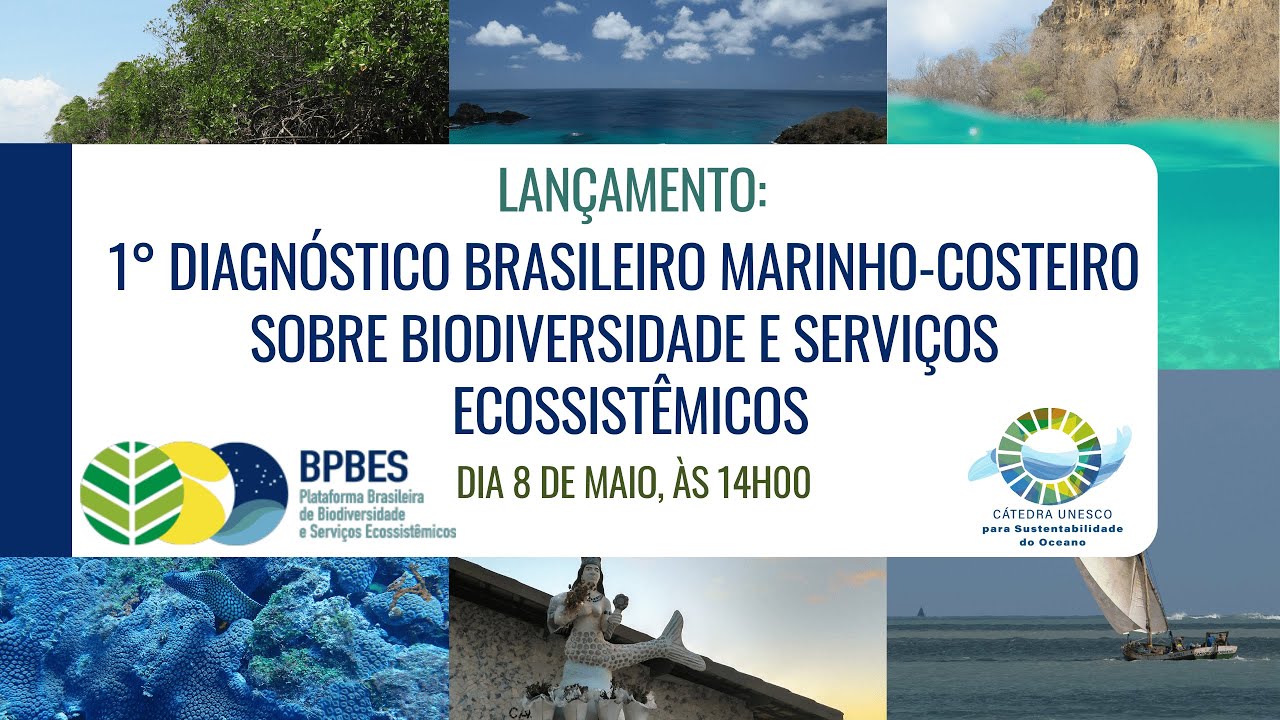 LANÇAMENTO: Diagnóstico Marinho-Costeiro sobre Biodiversidade e Serviços Ecossistêmicos