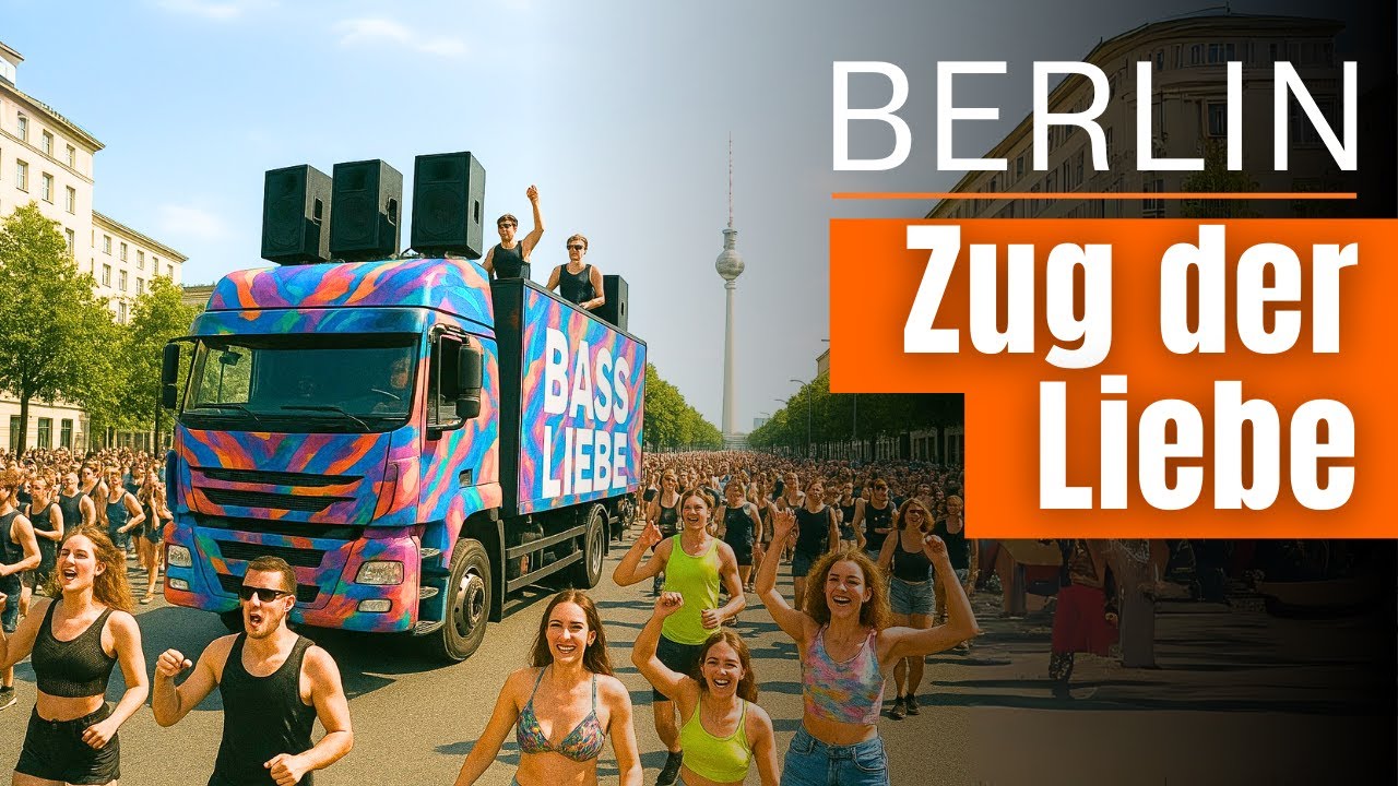 Zug der Liebe 2025  🎵  Berlin Techno Parade