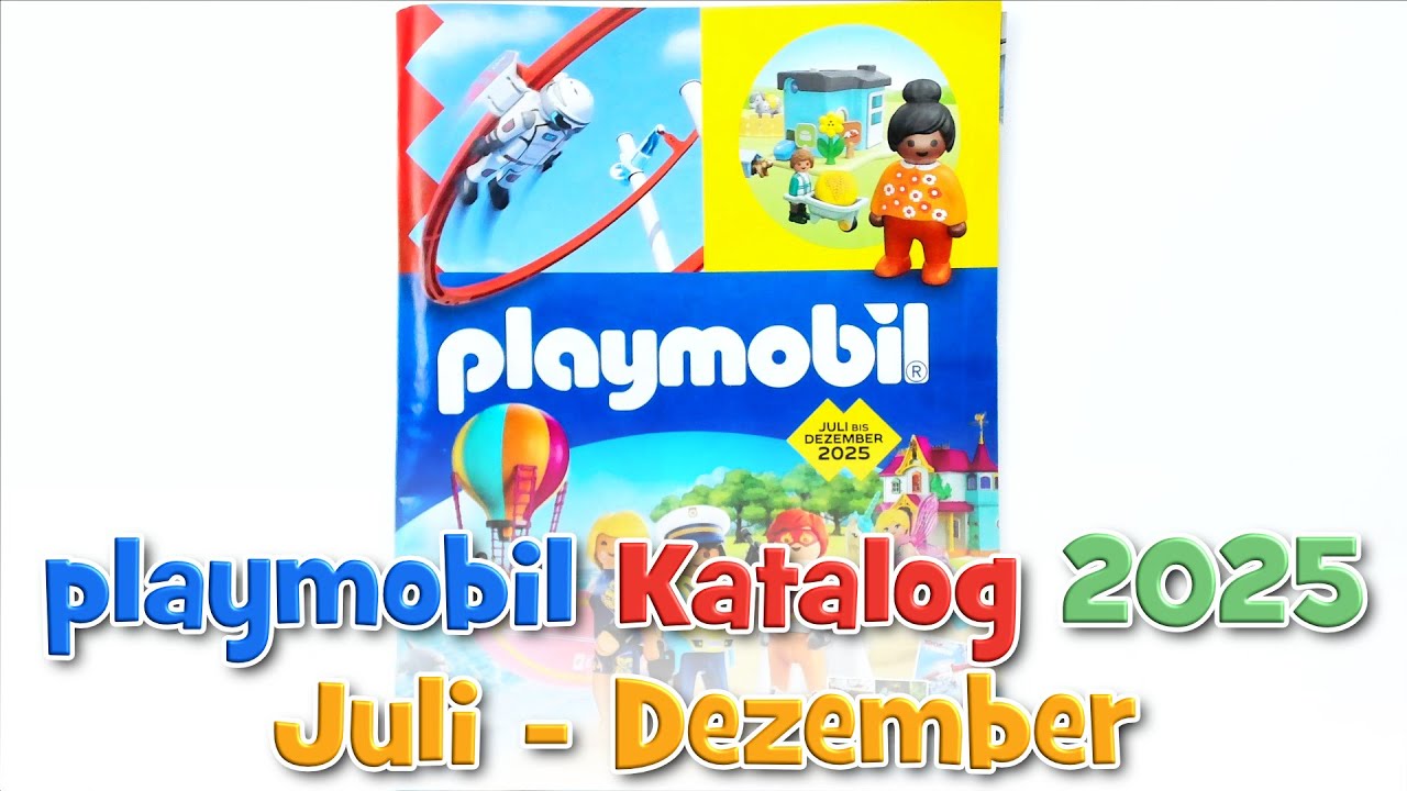 So viel Neues! 🥰 | playmobil Katalog Juli - Dezember 2025 | REVIEW