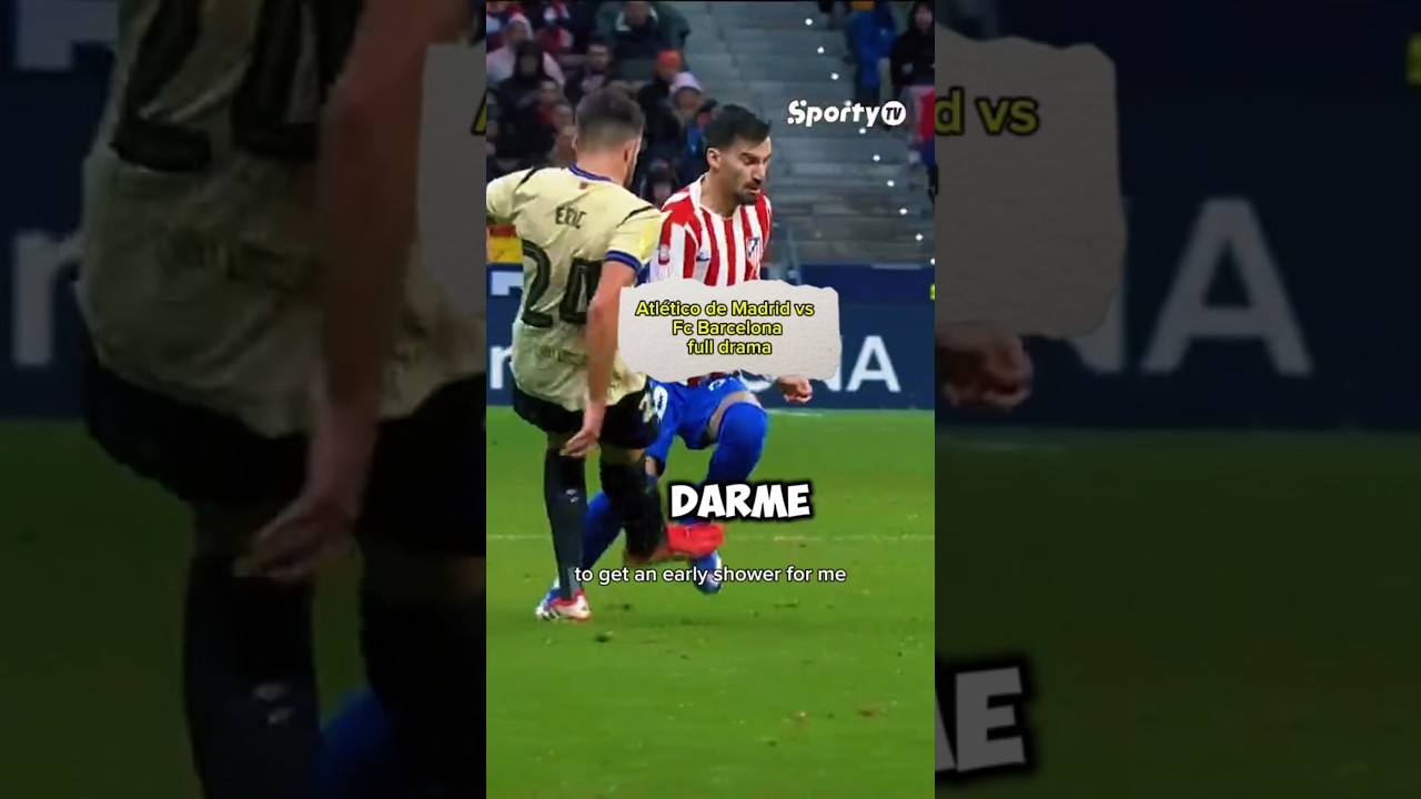Atl&eacute;tico Madrid vs Barcelona 4-0 😳 Simeone Silences Flick