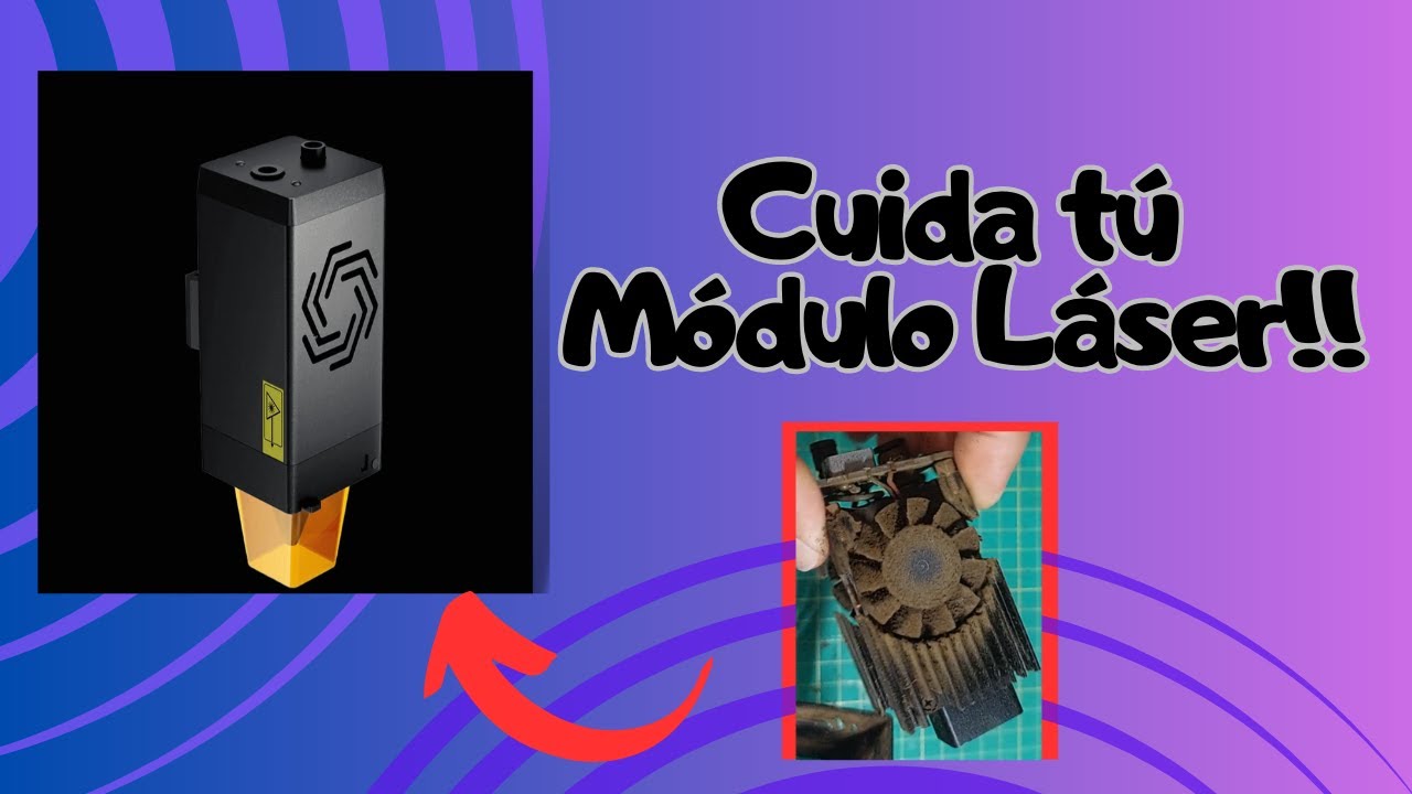 Como limpiar tu módulo Láser!? Limpieza completa del módulo LU2-10A de la marca Ortur.