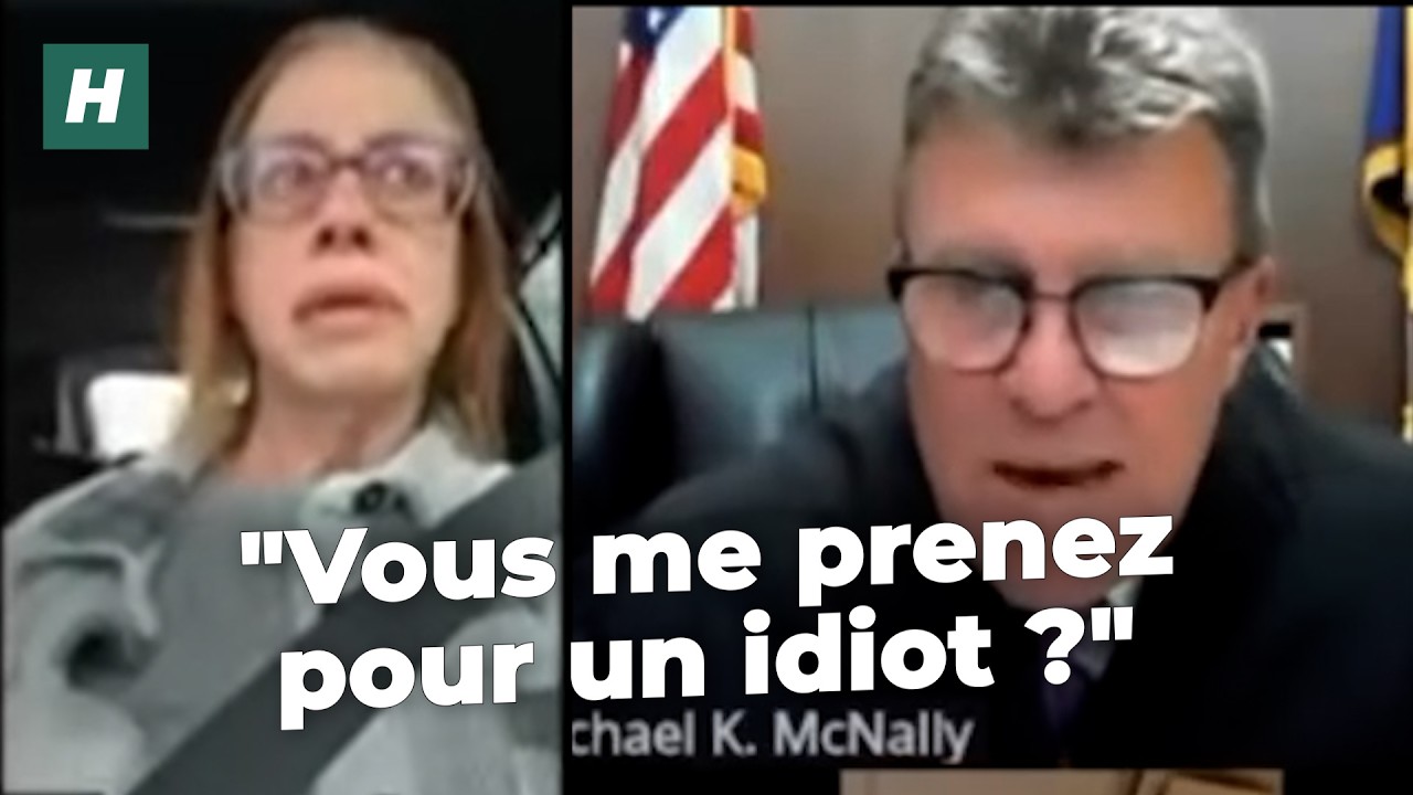 Cette Am&eacute;ricaine a bien &eacute;nerv&eacute; un juge en se pr&eacute;sentant &agrave; son audience par zoom au volant