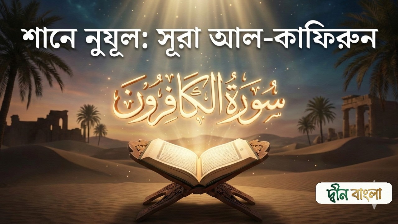 লাকুম দীনুকুম ওয়ালিয়া দীন তাওহীদের চূড়ান্ত ঘোষণা Surah Al kafgrun  New  islamic videos
