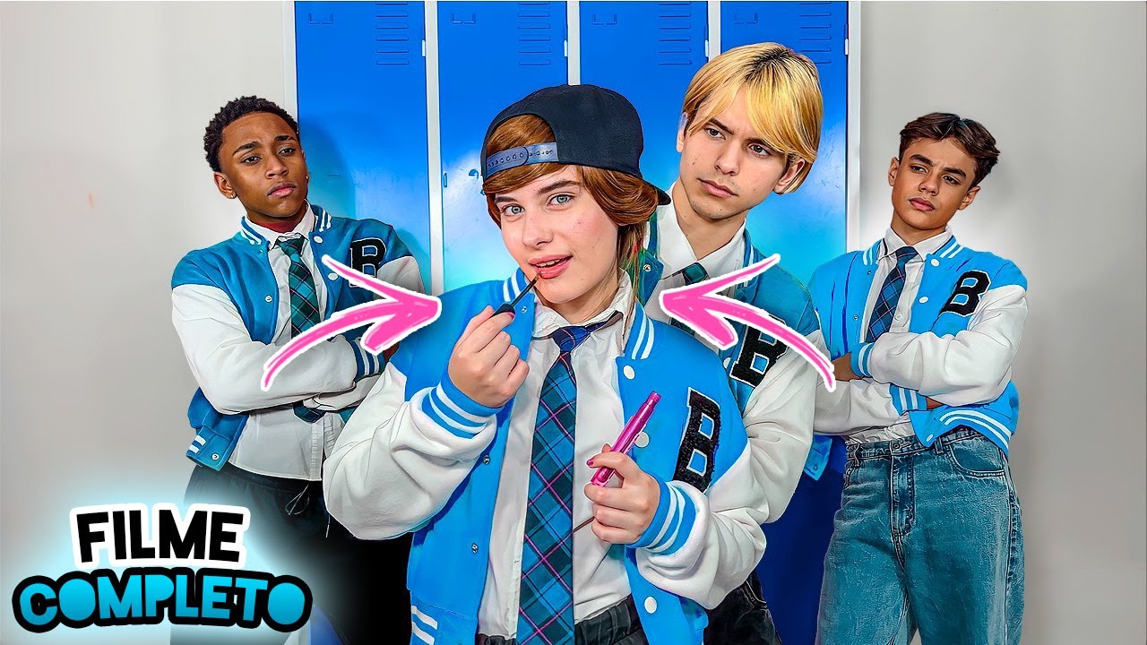 Me Matriculei Em Uma Escola Só Para Garotos Fingindo Ser Um - O FILME ⭐️
