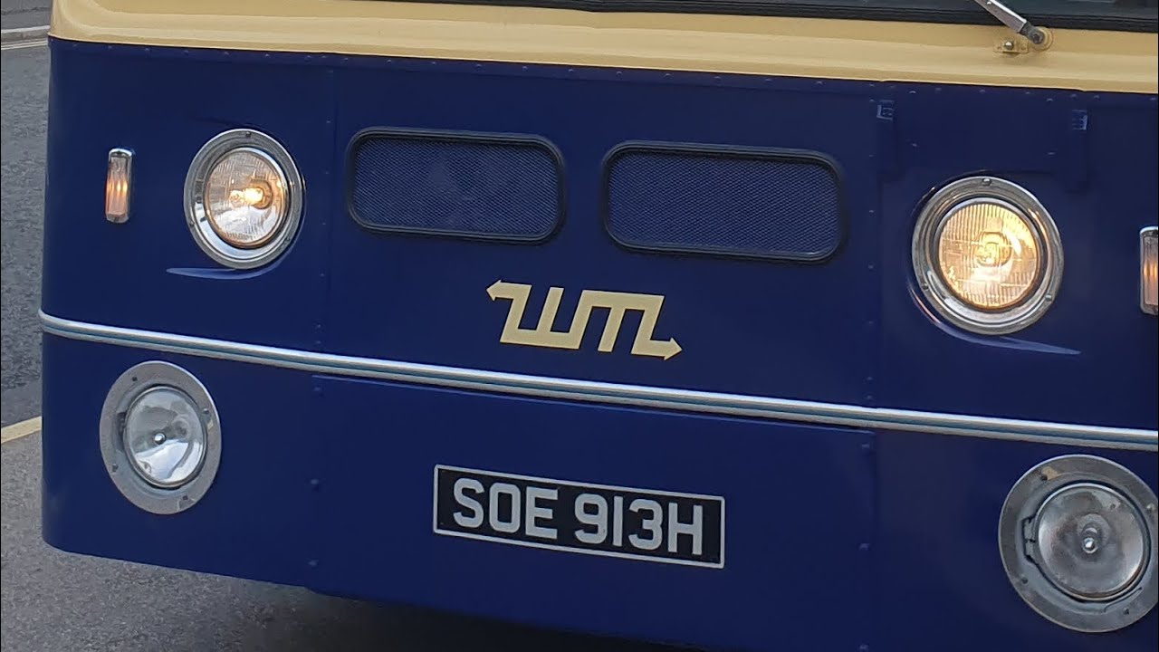 Preserved West Midlands Daimler fleetline SOE913H