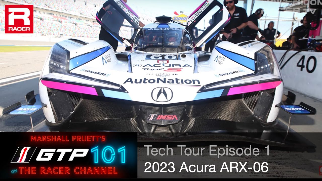 IMSA GTP 101: Технический тур Acura ARX-06