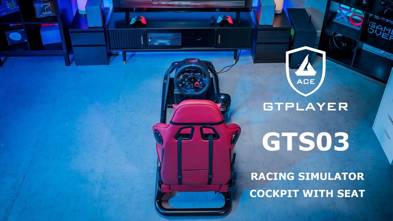 GTPLAYER GTS03 Racing Simulator Cockpit with Seat